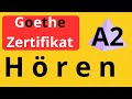 Goethe Zertifikat A2 Hören German Listening Exam A2