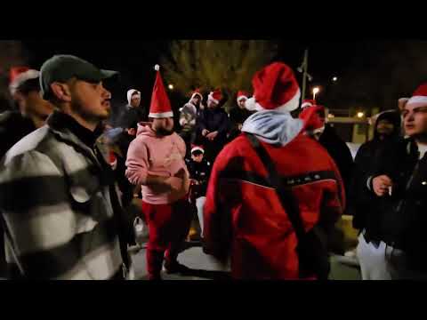 HG, VILLA y SEINT vs ELCHOPE, LILPREMO y PLATICA - BATALLA DE EXHIBICIÓN // LAST CHRISTMAS #1