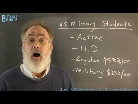 Distance Calculus and Military Students
