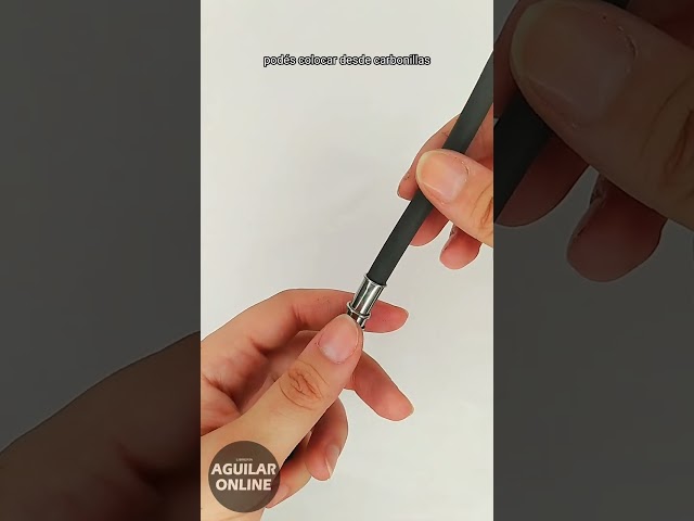 Vídeo relacionado con Sipliv Portalápices extensor de boceto y bolígrafo de carboncillo, 6 piezas