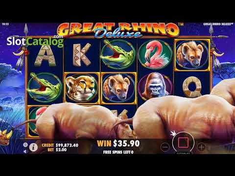 Great Rhino Deluxe gameplay video