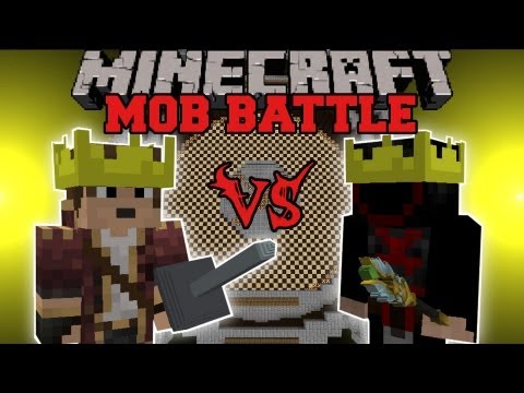 KING VS. HIGH MAGE - Minecraft Mob Battles - Arena Battle - Runescape Mod Scapecraft