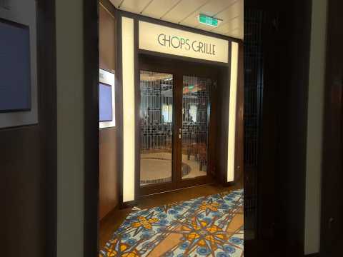 Thumbnail for Chops Grille on Royal Caribbean Ovation of the Seas #steak #dinner #cruise #royalcaribbean