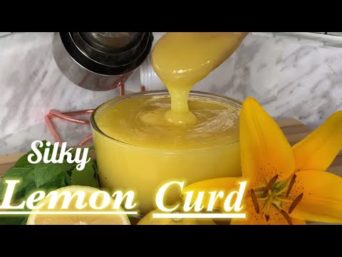 Silky Lemon Curd How to make