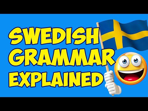 Swedish Grammar Explained