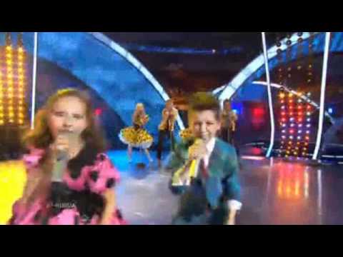 Junior Eurovision 2010 Russia - Sasha Lazin & Liza Drozd - Boy and girl