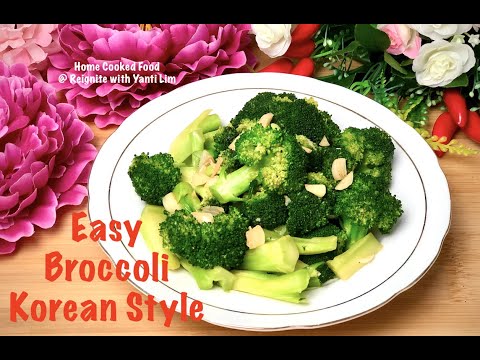 EASY Broccoli Korean Style (5 minutes side dish). Home...