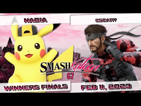 NadiA (Pikachu) vs. 2Scary (Snake) - Winners Finals - Smashkatoon 67: Shall We