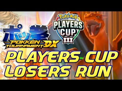 Losers Run! Pokemon Players Cup 3! Pokken Tournament DX Charizard vs Aegislash Bo3!