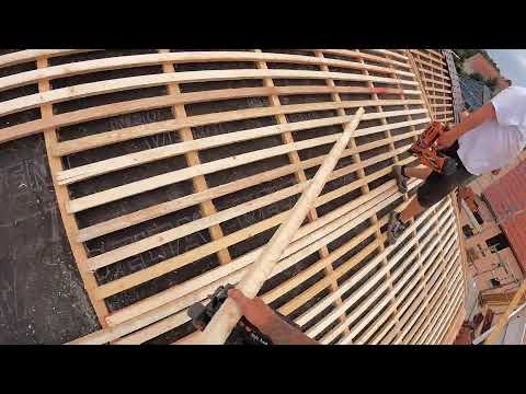 Biberschwanz Hechtgaube Teil 4 - Lattung - Biberdach Langenreichenbach