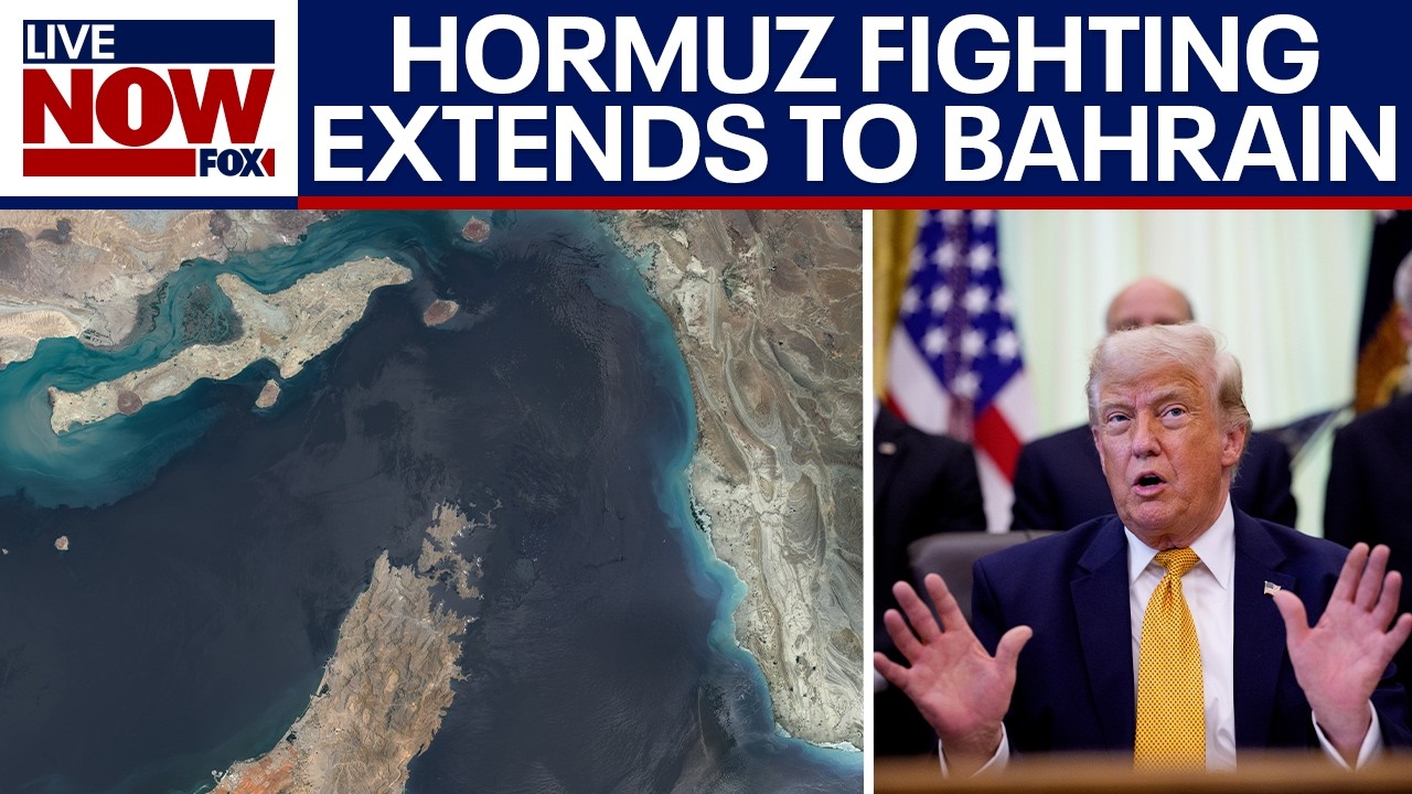 Hormuz fighting continues with attacks on Bahrain, Tanker