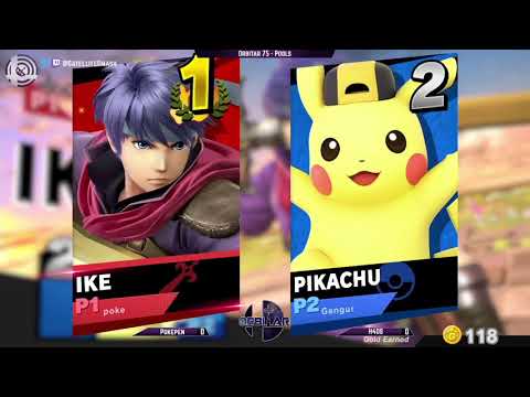 Pokepen (Ike) vs. H4DS (Pikachu) - Orbitar 75 - Winners Quarters