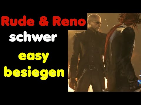 Final Fantasy VII Remake: Defeating Reno and Rude Bosses - Tips and Tricks - Fight Hard Mode