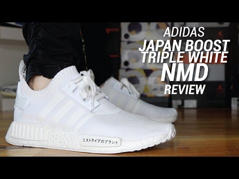 ADIDAS NMD R1 JAPAN BOOST TRIPLE WHITE REVIEW