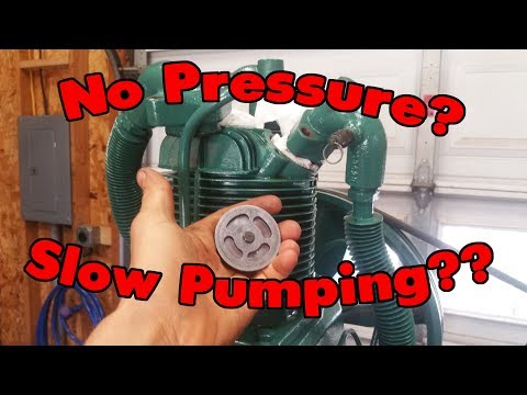 How To Repair Air Compressor Valves!!