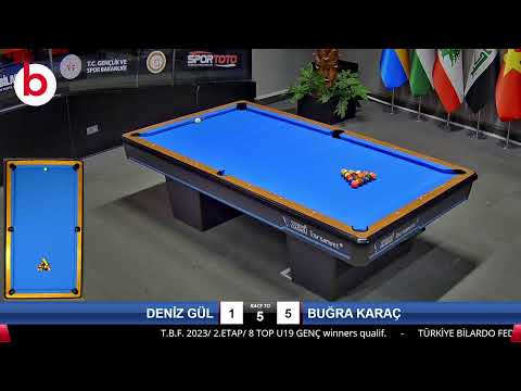 DENİZ GÜL & BUĞRA KARAÇ Bilardo Maçı - 