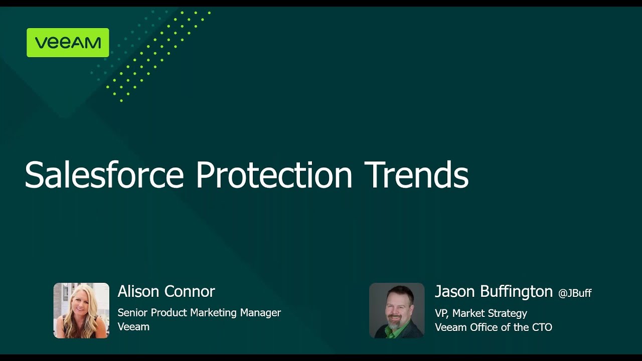 Salesforce Protection Trends Today and Beyond video