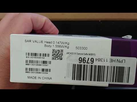 ARCHOS ELEMENTS 55 DIAMOND SELFIE  Unboxing Video – in Stock at www.welectronics.com