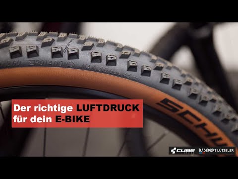 Luftdruck für E-Bikes - Wie viel muss rein? Wir teilen Erfahrungen und geben Tipps.