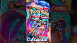 Booster du jour Chaos Ascendant #shortpokemon #boosterdujour #chaosascendant #pokemoncards
