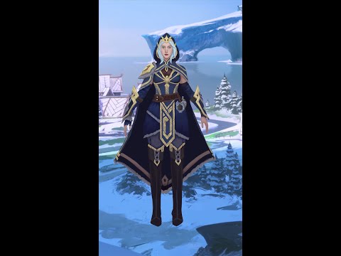 ASHE VISUAL UPDATE || Lore accurate rework #shorts