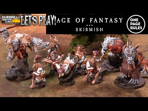 Let's Play! - Age of Fantasy: Skirmish by One Page Rules