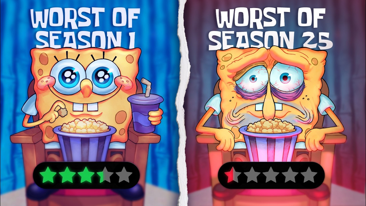 Best VS. Worst Episode Of Every Spongebob Season..