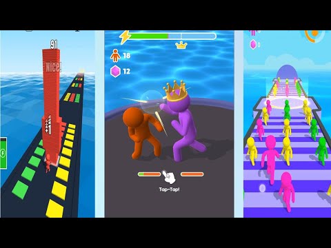 Giant Rush VS Hit Master 3D VS Hide N Seek,Join Clash,Stack Colors