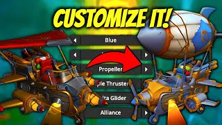 Customize Your OWN Flying Airship Mount In The War Within - All Customization Options | Delves 11.0