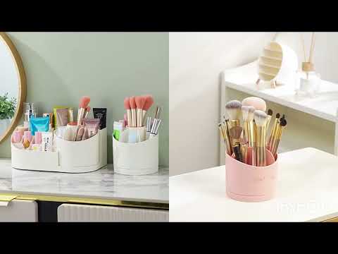 7 Compartment Cosmetic Makeup Brush Holder
