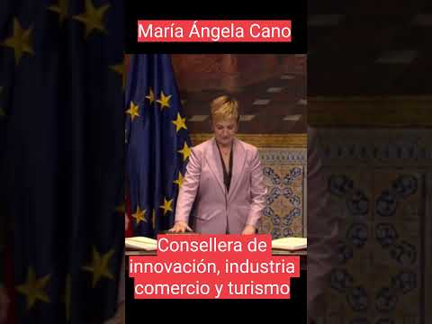María Ángela Cano Consellera de innovación, industria comercio y turismo