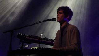 James Blake - Love What Happened Here & I Never Learned To Share (live) - Brussels 21 Nov 11