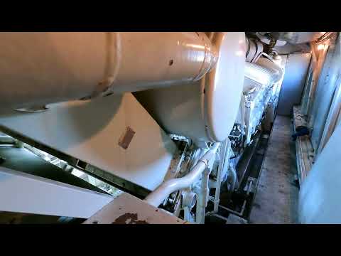 8130 engine room walk (No2 end)  Parkes NSW.  Wed 16th Mar 2022