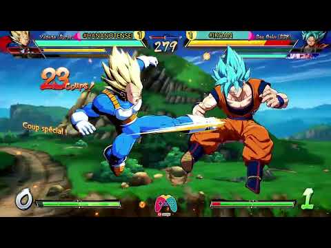 DBFZ - Epic game pro players HANANOTENSEI VS IKOAN [Dragon Ball FighterZ]