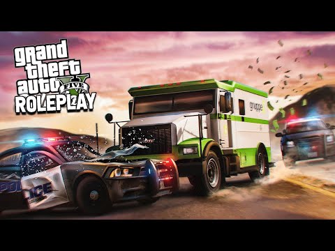 KILLING COPS WITH AN ARMORED TRUCK - GTA RP