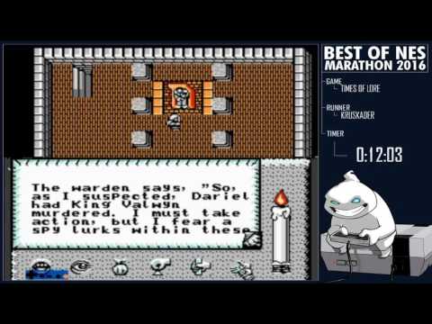 Best of NES 2016 - Times of Lore by Kruskader