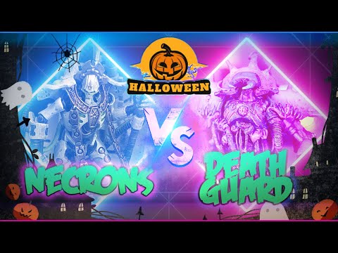 NECRONS vs DEATH GUARD | Warhammer 40k Battle Report