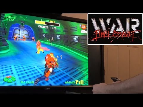 War: Final Assault (Arcade) with Analog Flight Stick in MAME