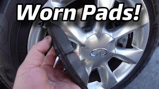 Steering Wheel Vibration: Replacing Front Brake Pads and Rotors for Infiniti EX35