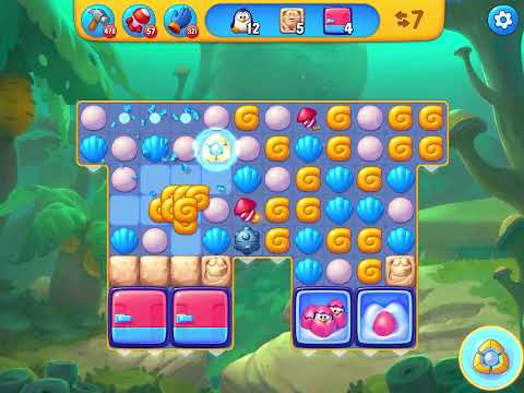 Fishdom level 7536 no boosters フィッシュダム ノーマル [Friend's]