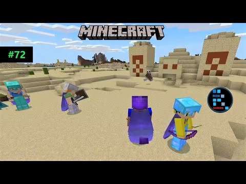MINECRAFT | RON IS EXPLORING DESERT BIOME WITH FRIENDS