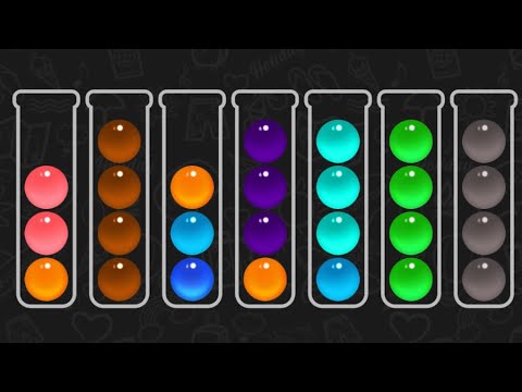 Ball Sort Puzzle - All Levels Gameplay Android, iOS - YouTube