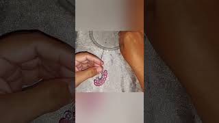 Brincos de Miçangas com Pérolas#diy #shorts #subscribe #shortsfeed #shortvideo #shortsvideo #short