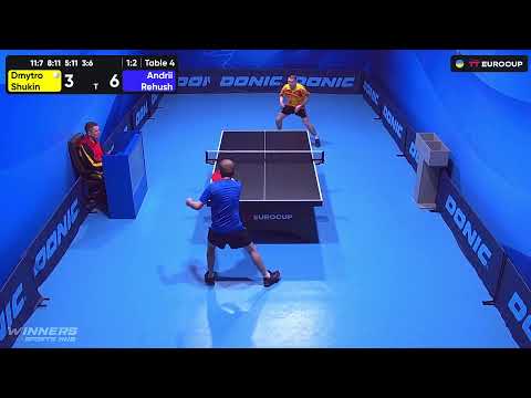 20:05 Dmytro Shukin - Andrii Rehush 18.10.2023 TT Euro.Cup Ukraine  Master. TABLE 4