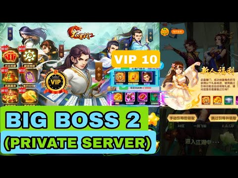 GAME BIG BOSS 2 PRIVATE SERVER VIP 10 & FREE YUAN