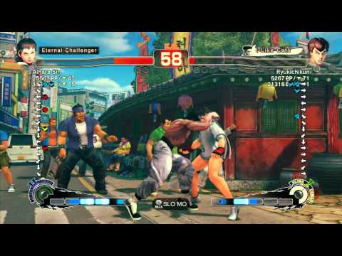 SSF4 AE 2012: Aihara Sin (Sakura) vs Ryukichikun (Fei Long) - Xbox Live Ranked Match