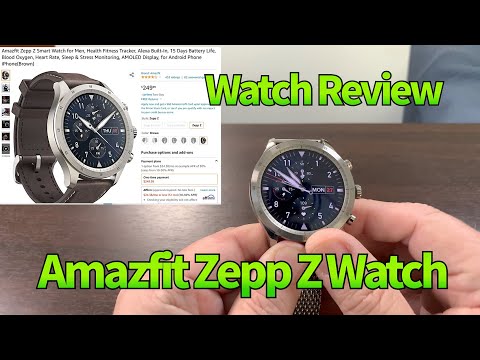 Amazfit Zepp Z Watch Review