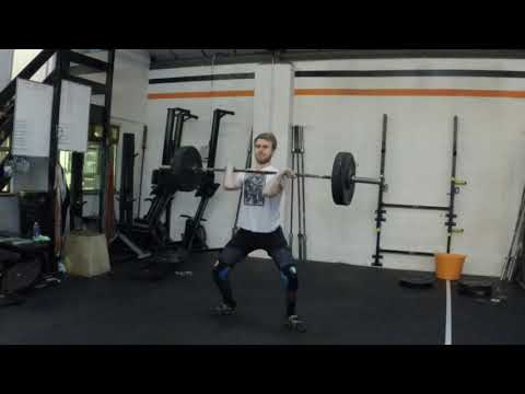 Olympic weightlifting comp at CrossFit Loughborough - Charlie M