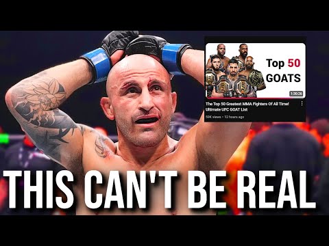My UFC Top 20 Goat List (LucasTracy Reaction/Rant)