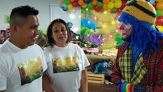 Payaso Pikorete En Tampa Fl Celebrando los 5 añitos de David con Muñequita Pompita Review Testimonio